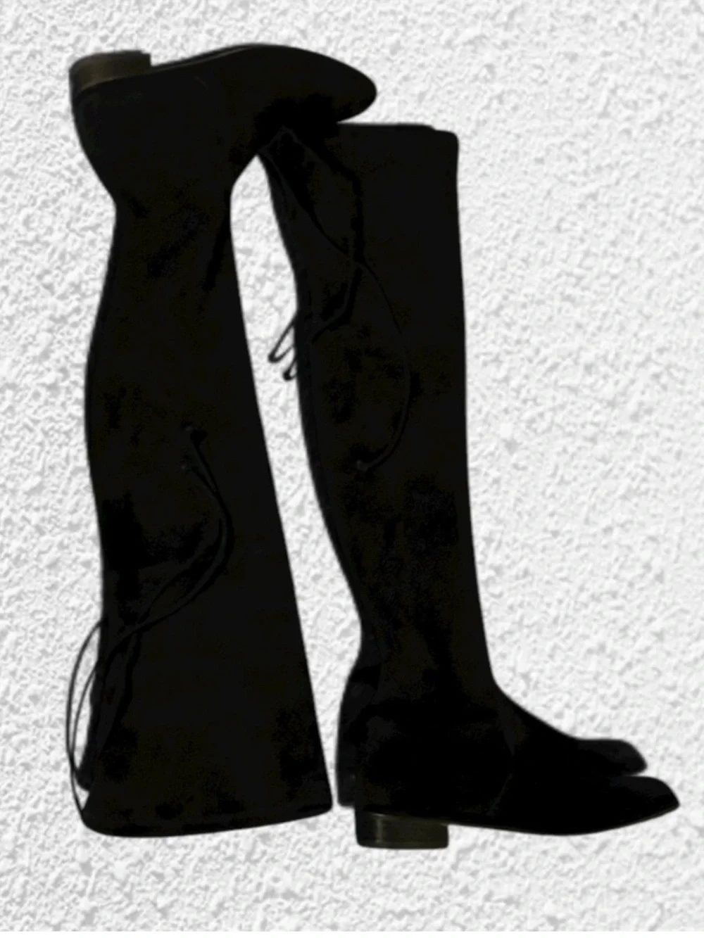 Stuart Weitzman Black Lowland Boots Size 7